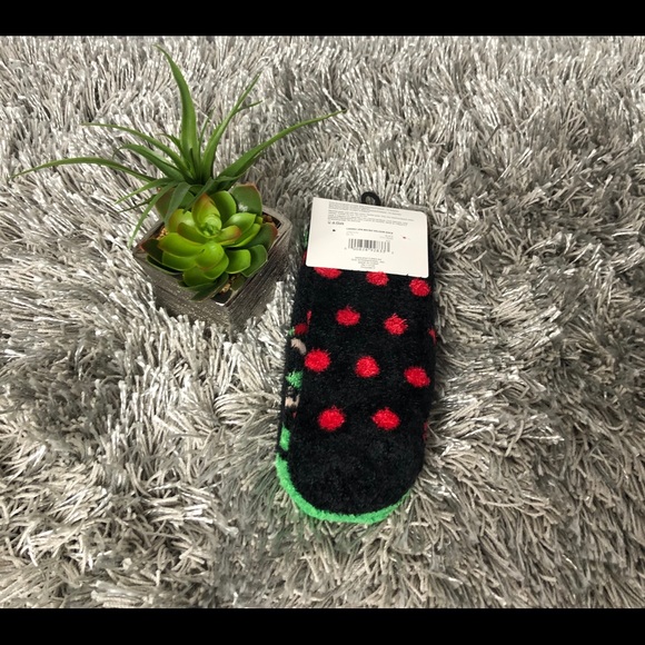 TREAT YO ELF 2-PACK MICRO VELOUR SLIPPER SOCKS - Picture 3 of 6
